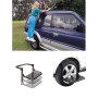 Portable Folding Car Stairs Tyre Mount Steps Ladder for Pickup Trucks, Truck, SUV