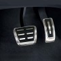 2 in 1 Non-Slip Automatic Gear Car Pedals Foot Brake Pad Cover Set for Porsche Macan 2019