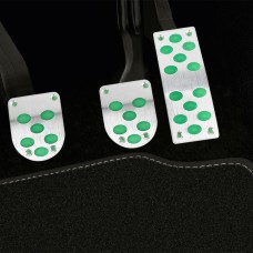 3 in 1 Small Luminous Non-Slip Automatic Gear Car Pedals Foot Brake Pad Cover Set