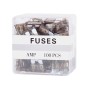 100 PCS 12V Car Add-a-circuit Fuse Tap Adapter Blade Fuse Holder (Big Size)(Coffee)