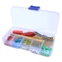 60 PCS Assorted Car Motorcycle Truck Mini Low Profile Fuse Micro Blade Fuse Set 5A 10A 15A 20A 25A 30Amp & Test Pencil