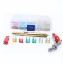 60 PCS Assorted Car Motorcycle Truck Small Size Blade Fuse Set 5A 10A 15A 20A 25A 30Amp & Test Pencil