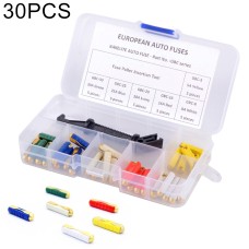 30 PCS GBC Eastern European Car Blade Fuse Bakelite Auto Fuse 5A 8A 16A 20A 25A 30A