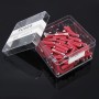 100 PCS Car Auto Fuse European Automotive Fuse (16A Red)