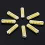 100 PCS Car Auto Fuse European Automotive Fuse (20A Yellow)