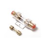 A0299 Car 100 Amp Audio AGU Fuse Holder Fuseholder 4 6 8 Gauge Inline Gold Plated