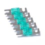 A0301 Green 5 PCS Car Audio AFS Mini ANL 30A Fuse Nicked Plated