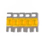 A0302 Dark Orange 5 PCS Car Audio AFS Mini ANL 30A Fuse Nicked Plated