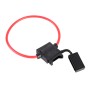 Fuse Holder with Wire, 12V 20A(Black Red)