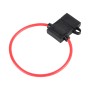 Fuse Holder with Wire, 12V 20A(Black Red)