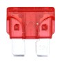 100 PCS Auto Mini Blade Fuse (10A), DC 12V(Red)