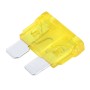 100 PCS Auto Mini Blade Fuse (20A), DC 12V(Yellow)