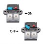 60A Auto Circuit Breaker Car Audio Fuse Holder Power Insurance Automatic Switch(Blue)