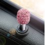 Модифицированное украшение с сплавом хрустального автомобиля (розовое)