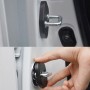 4 PCS Car Door Lock Buckle Decorated Rust Guard Protection Cover for X-TRAIL