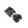 2 PCS Car Latch Locking Catch Buckle Engine Cover for Jeep Wrangler JK 2007-2017(Black)