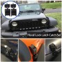 A5314 Car Hood Lock Kit для Jeep Wrangler JK Unlimited 2007-2017