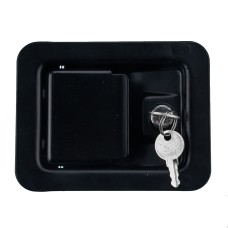 A2931 Black Paddle Door Latch & Keys Tool Box для трейлера / яхты / грузовика