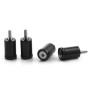 4 PCS Car Modified Isolation Column Engine Cover Blocked Up Screw Engine Turbine Ventilation Gasket Screw Washer (Black)