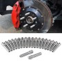 20 PCS 5.8cm Universal Car Modification Extended Wheels Stud Conversion M12x1.25 to M12x1.5 Screw Adapter LN032 LN033 LN044