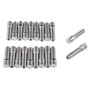 20 PCS 5.8cm Universal Car Modification Extended Wheels Stud Conversion M12x1.25 to M12x1.5 Screw Adapter LN032 LN033 LN044