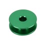 4 PCS Car Modified Screw Gaskets Bodywork Stainless Steel Gasket Bolts, Diameter: 24mm(Green)