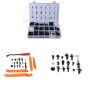 435 PCS Car Retainer Clips Assortment Car Panel Trim Plastic Fasteners Rivet Clips Set for Ford / Jeep