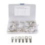 36 PCS Boat / Car Bolt Hole Tinned Copper Terminals Set Wire Terminals Connector Cable Lugs SC Terminals