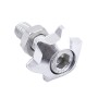 XH-AN071 10 PCS Car Modified Universal Screws Washer Spacer Ring (Silver)