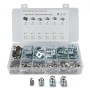 200 PCS B Nut Kit Spire Clips Zinc Speed Fasteners Lug Nuts