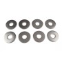 150 PCS Round Shape Stainless Steel Flat Washer Assorted Kit for Car / Boat / Home Appliance