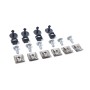 10 Sets Under Engine / Gearbox Cover Fixing Fitting Clips & Screw Kit for Audi / Volkswagen