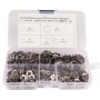 460 PCS Stainless Steel Spring Lock Washer Assorted Kit for Car / Boat / Home Appliance