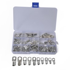 90 in 1 Boat / Car Bolt Hole Tinned Copper Terminals Set Wire Terminals Connector Cable Lugs SC Terminals