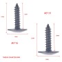 A5477 100 PCS M5x16+M5x19 Mudguard Screws with Wrench N90775001 N90648702  for Audi