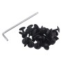 A5477 100 PCS M5x16+M5x19 Mudguard Screws with Wrench N90775001 N90648702  for Audi