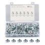 A6347 80 PCS T-Nut 4 Pronged Tee Blind Nuts Assortment Kit