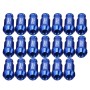 20 PCS D1 Spec P1.5 Racing Wheel Nut, Length: 50mm(Blue)