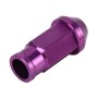 20 PCS  D1 Spec P1.5 Racing Wheel Nut, Length: 50mm(Purple)