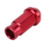 20 PCS D1 Spec P1.5 Racing Wheel Nut, Length: 50mm(Red)