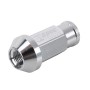 20 PCS D1 Spec P1.5 Racing Wheel Nut, Length: 50mm(Silver)