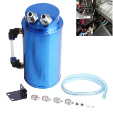 Automotive Round Oil Filter Pot Power Modified Engine Oil Breathable Pot (Blue)