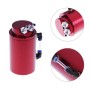Automotive Round Oil Filter Pot Power Modified Engine Oil Breathable Pot (Red)