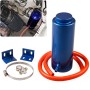 Universal Radiator Coolant Aluminum Catch Tank Overflow Reservoir, Capacity: 800ML (Blue)
