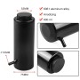 Universal Radiator Coolant Aluminum Catch Tank Overflow Reservoir, Capacity: 800ML (Silver)