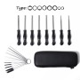 8 PCS Carburetor Adjustment Tool Kits Screwdriver + Carburetor