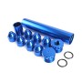 Костюм фильтров для автомобильного топлива для NAPA 4003 WIX 24003 5/8-24-дюймовый турбо-воздушный фильтр (синий)