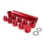 Костюм фильтров для автомобильного топлива для NAPA 4003 WIX 24003 5/8-24-дюймовый турбо-воздушный фильтр (красный)