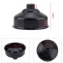 Car 86mm 16 Flute Oil Filter Wrench Housing Cap Remover Tools for BMW / Volvo