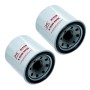 2 PCS LEWEDA Car Oil Filter 15208-65F00 15208-65f0a Suitable For Nissan Tiida / Geniss / Livina / Qashqai / Sunny / Teana